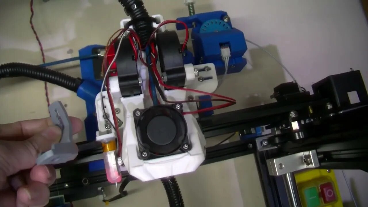 Creality Ender 5 Plus Power Blower Ring Duct Mk 2