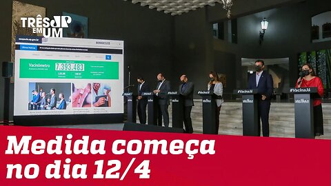 Governo de São Paulo anuncia volta da fase vermelha