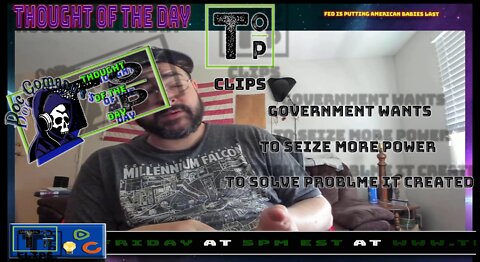 Government Wants To Seize More Power To Solve Problme It Created (Explicit)
