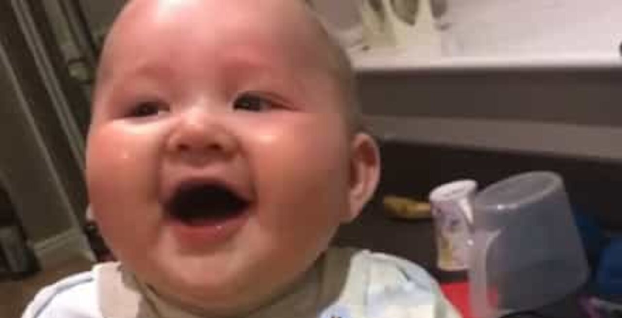 Tælling til otte efterlader denne baby flad af grin