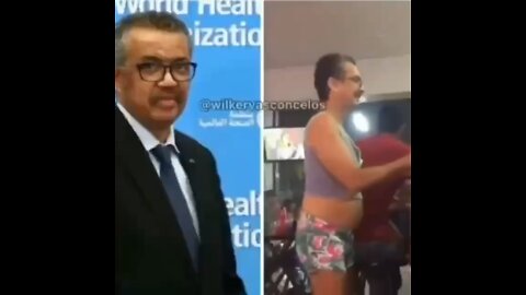 Is that TEDROS ⁉️ THE director general of the WHO ❓ 🍿🍿🍿🌪