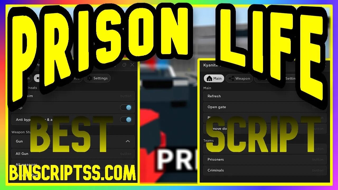 [NEW] ROBLOX Prison Life Script - LOTS OF FEATURES *PASTBIN 2023*
