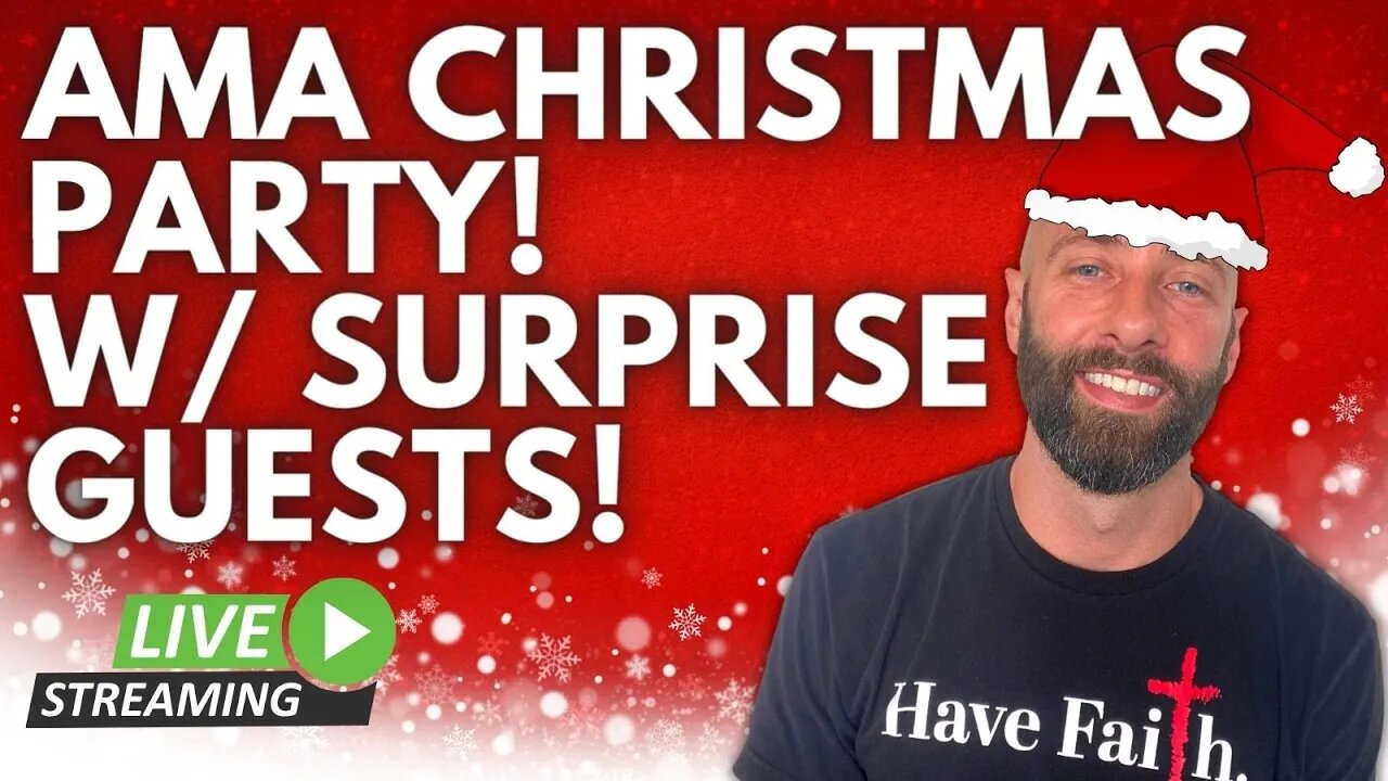 AMA Christmas Party w/ Surprise Guests!