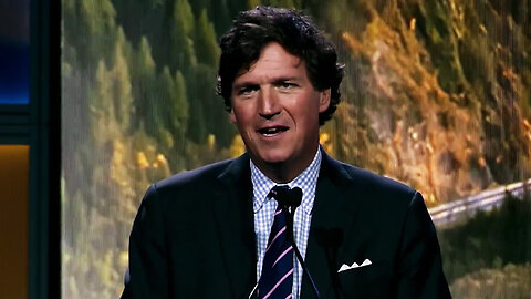 FULL: Tucker Carlson takes on Trudeau, calls for freedom in Calgary
