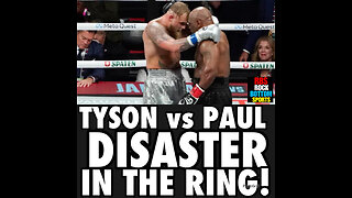 RBS #119 Tyson Vs Paul .. DISASTER IN THE RING!!