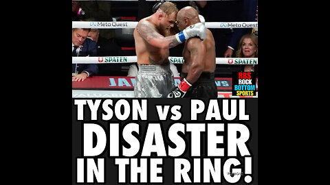 RBS #119 Tyson Vs Paul .. DISASTER IN THE RING!!