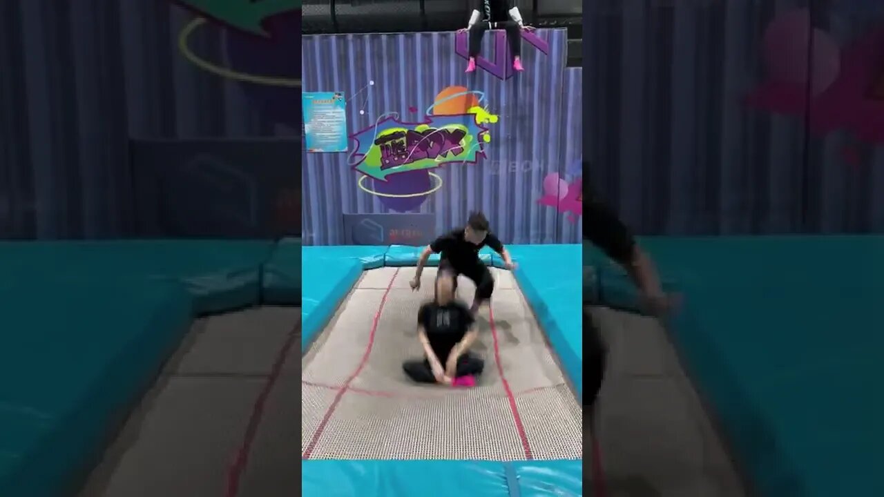 Best Funny videos 2022 😂 Trampoline Jumping #70 #shorts #poseitv
