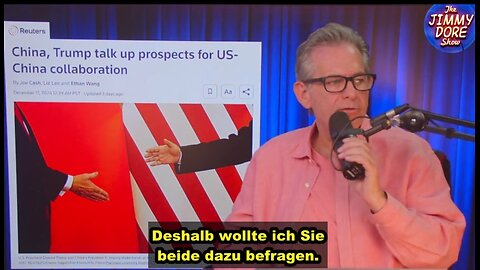 Die Jimmy Dore Show: Trump vereinigt sich mit China! Das wird Europa zerstören!