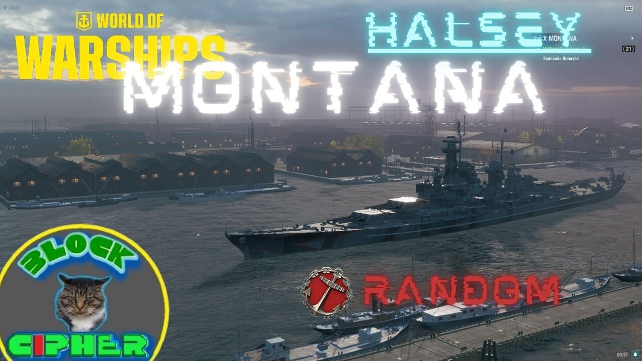 Halsey//T-10 MONTANA//Random | WoWS