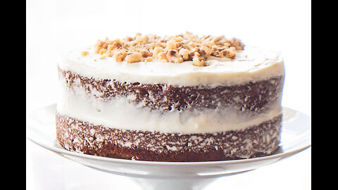 Easy Carrot Cake Recipe with Cream Cheese Buttercream Frosting By Bake It With Love
