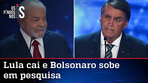 Nova pesquisa coloca Bolsonaro e Lula tecnicamente empatados