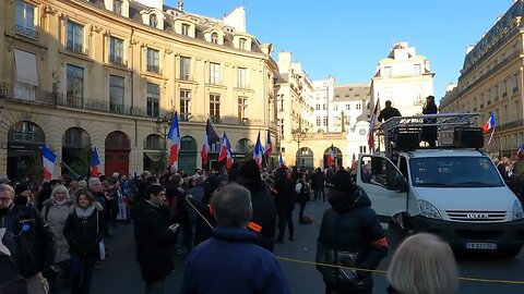 Manifestation de la "Marche nationale pour la Paix" à Paris le Dimanche 12 Février 2023 - Discours 1