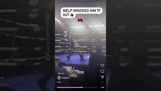Congrats To Atif Oberlton👑🇺🇸🔥🩸🥊💨 Check Out This Insane KO! #knockout #boxing #boxingnews #philly