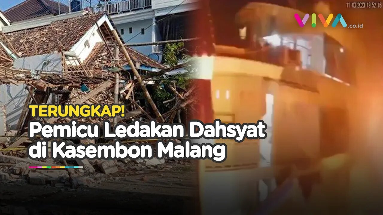 HANCUR! Pemicu Rumah di Kasembon Malang Meledak, Bocah Jadi Korban
