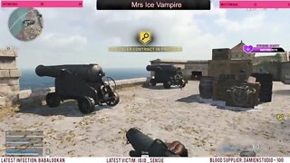 Ice Vampire streams Warzone!