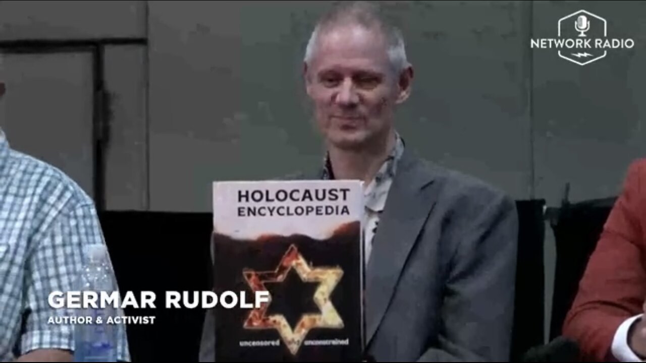 JP Jewish Problem Conference Speaker Germar Rudolf