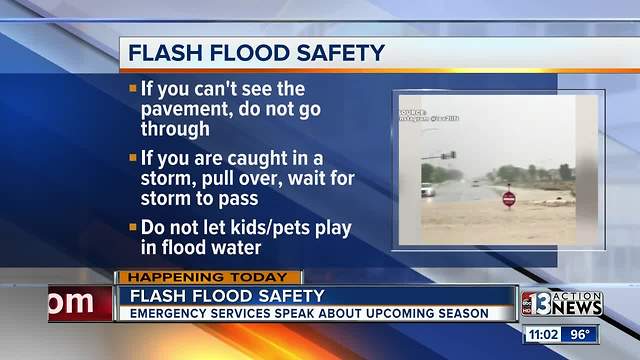 Tips to protect yourself and home during the Las Vegas monsoon