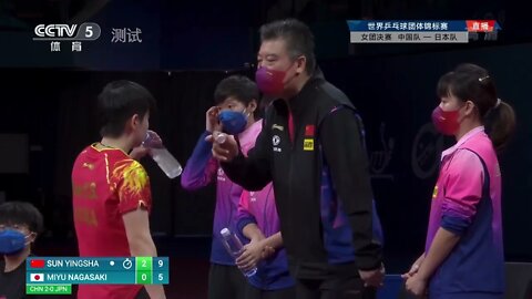 Sun Ying Sha vs Miyu Nagasaki Hightlight Wolrd Table Tennis Women Team Final 10