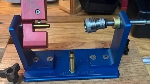 Lets talk reloading #mac17 neck turning with rhe 21ss century lathe