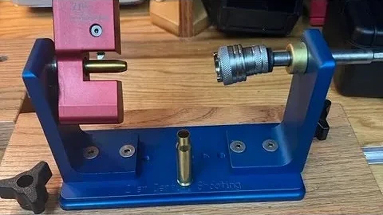 Lets talk reloading #mac17 neck turning with rhe 21ss century lathe