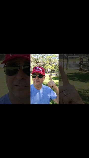 Wearing Trump Hat Day 2 #freecrs