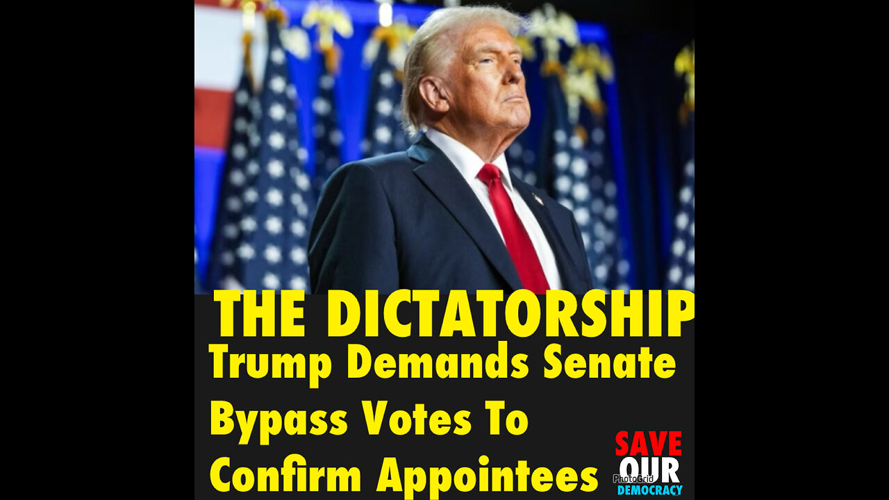 BCN #133. Trump pressures candidates for Senate GOP leader to fill his Cabinet right away.