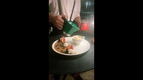 Table Side Tiramisu in Tulum Mexico 🇲🇽