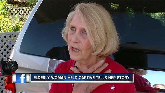 Police: 70-year-old woman tied up, held hostage for 8 hours