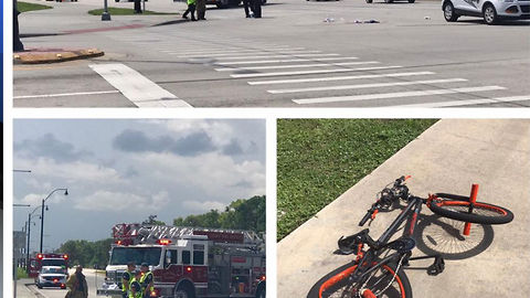 Port St. Lucie teen critical after being hit by vehicle while biking home from school