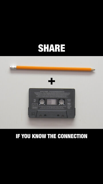 Cassette Tape and Pencil [GMG Originals]