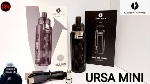 LOST VAPE QUEST URSA MINI POD KIT REVIEW 🔞 #lostvape #ursaminipodkit #podkit #vape