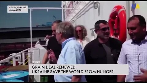 Ukraine guarantees global food security