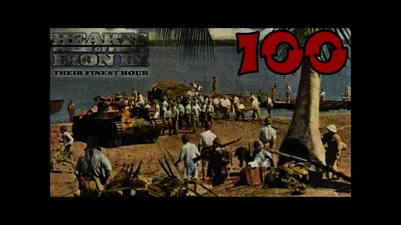 Hearts of Iron 3: Black ICE 9.1 - 100 (Japan) More Island invasions!