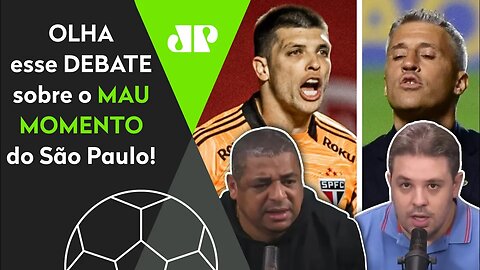 "SABE POR QUE o Crespo NÃO TIRA o Volpi?" OLHA esse DEBATE sobre o São Paulo!