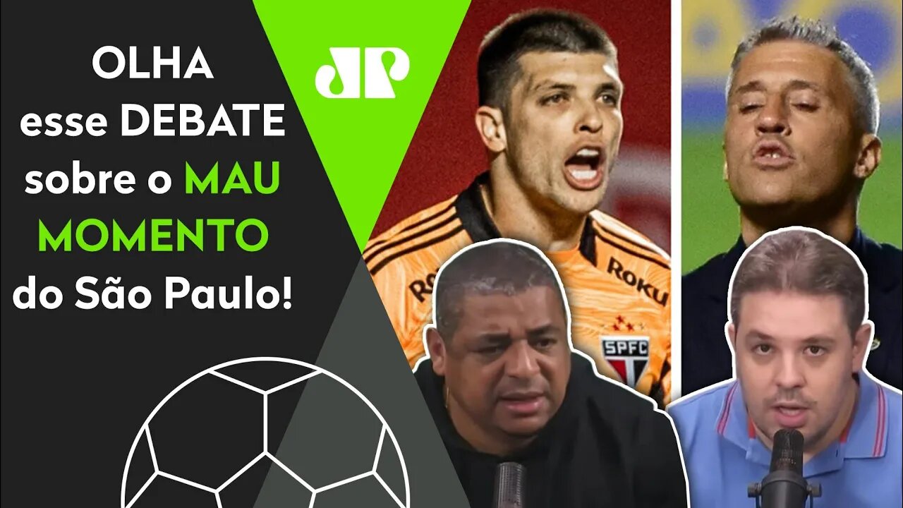 "SABE POR QUE o Crespo NÃO TIRA o Volpi?" OLHA esse DEBATE sobre o São Paulo!