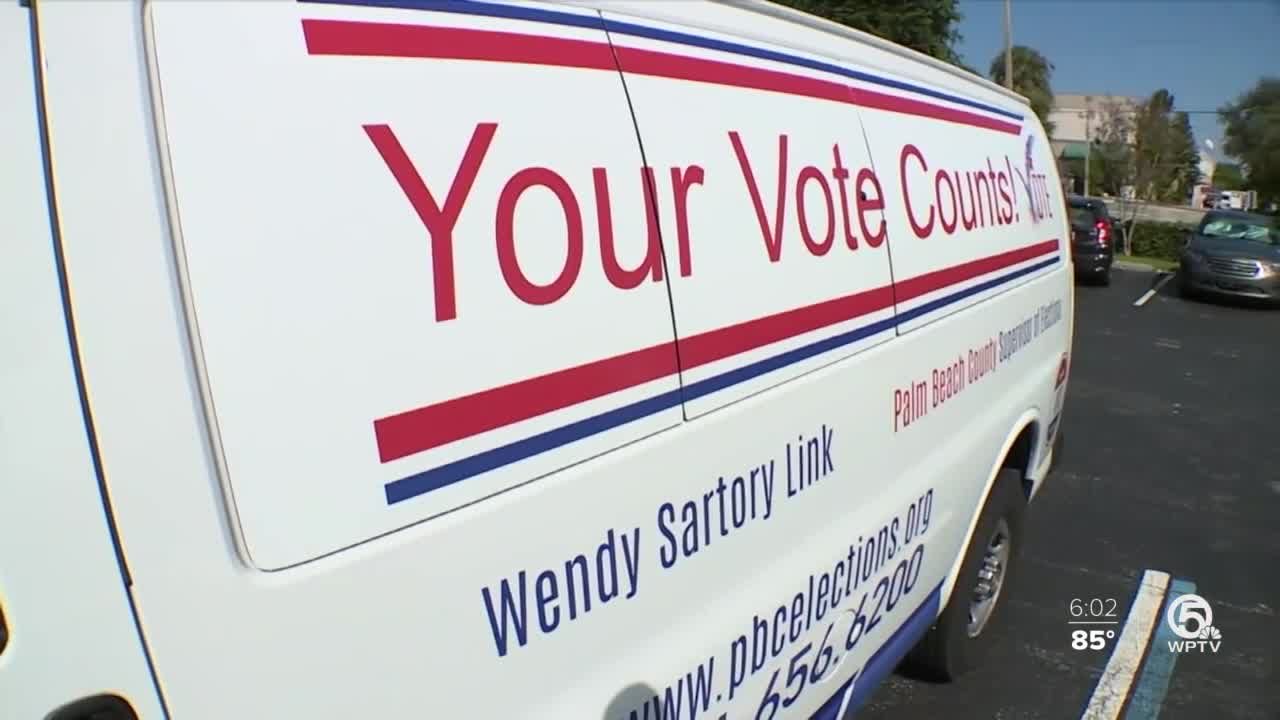 Palm Beach County leads state in mail-in ballots returned