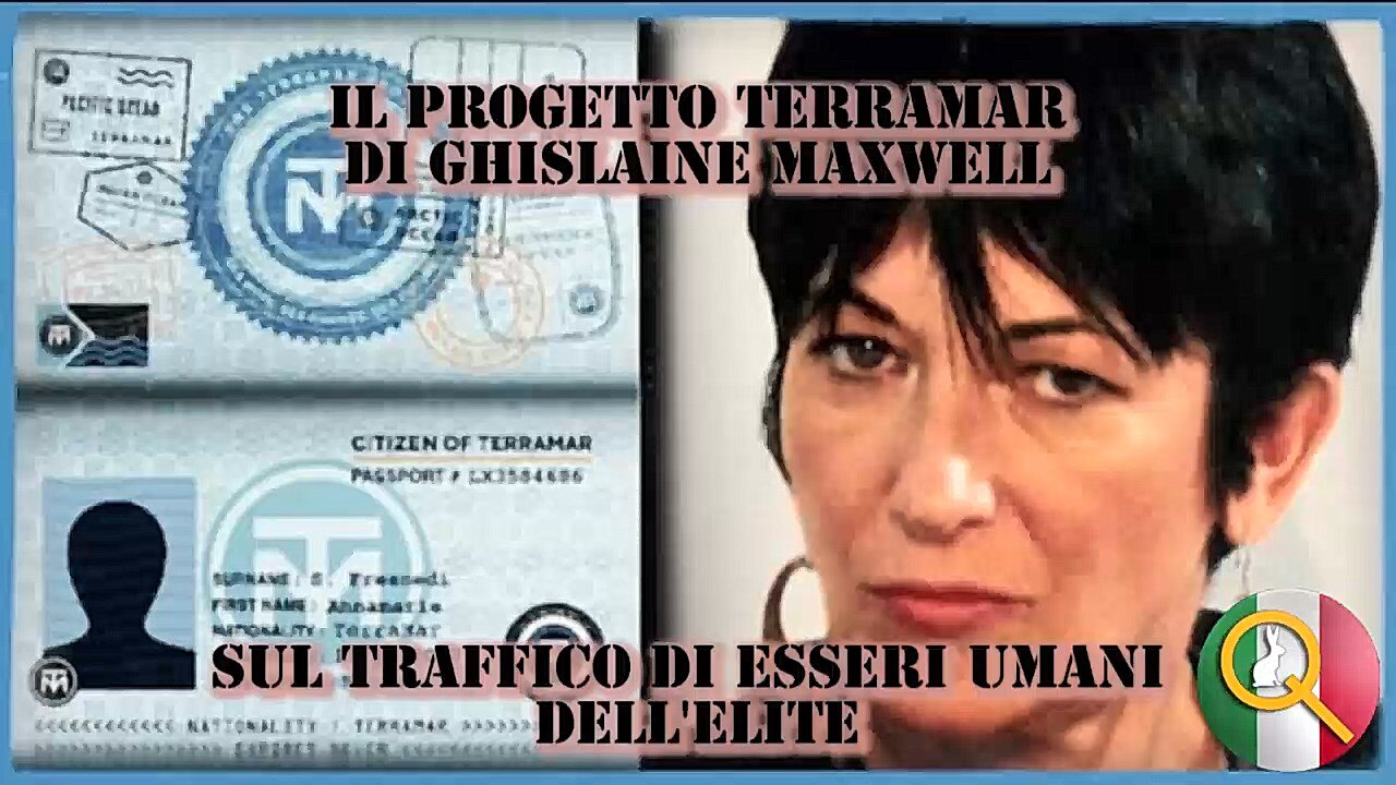 Il Progetto Terramar Di Ghislaine Maxwell Sul Traffico Di Umani