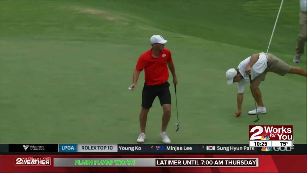Defending Champion Oklahoma State knocked off by Texas in Semifinals of NCAA Golf Championship