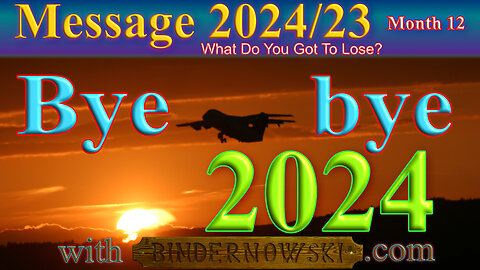 Bye bye 2024