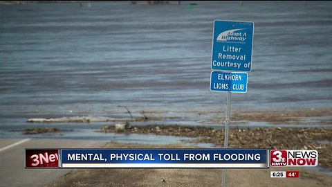 Mental, physical toll from flooding