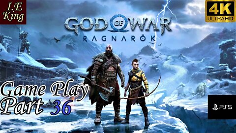 God Of War Ragnarok ❄ Walkthrough 4K60fps PS5 Full Game Part 36