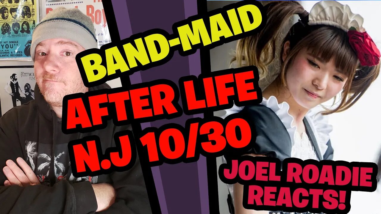 Band-Maid - After Life N.J. (Stage Left) 10/30 - Roadie Reaction