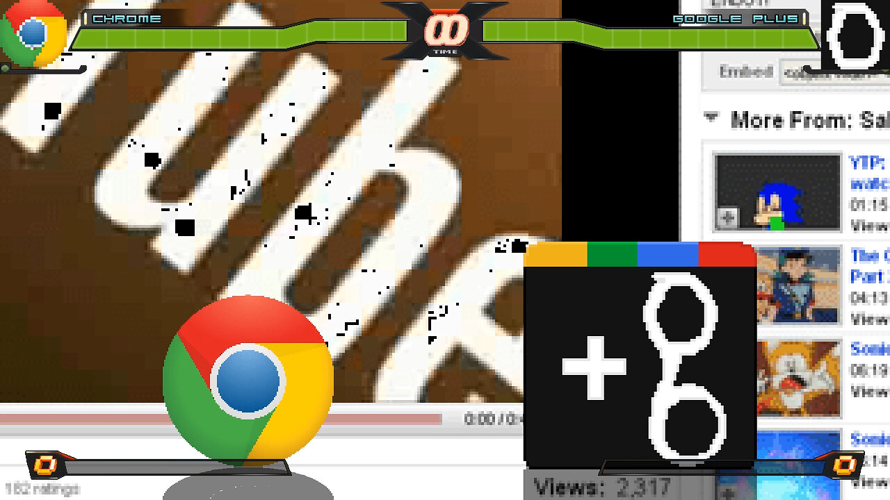 MUGEN - Google Chrome vs. Google Plus - Download