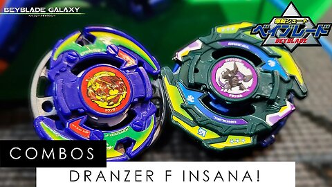 E esse combo INSANO da DRANZER F aqui?! - Beyblade ベイブレード