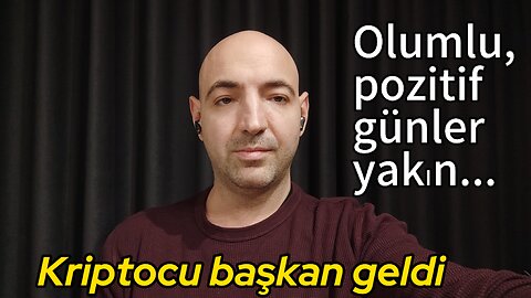 Kriptocu başkan geldi