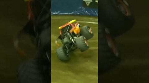 OH, SO CLOSE! 😖 #shorts #monsterjam