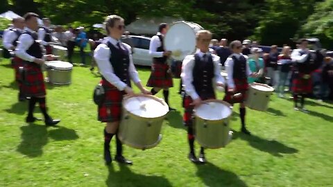 Bangor 2022 - Field Marshal Montgomery Drum Corps - Medley Warmup