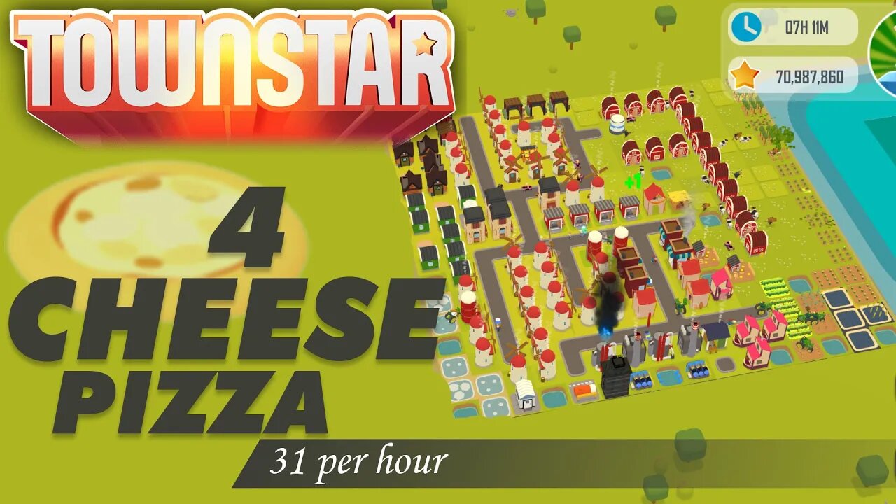 Town Star: 4 Cheese Pizza META competition experience and breakdown