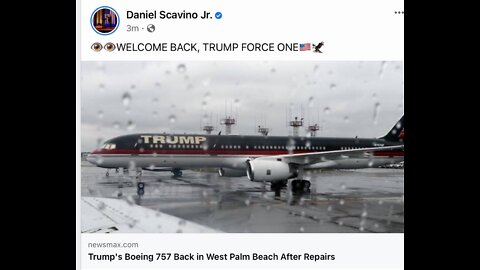 Trump Force One 🇺🇸👊🇺🇸