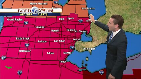 Metro Detroit Forecast: Excessive Heat Warning for southeast Michigan